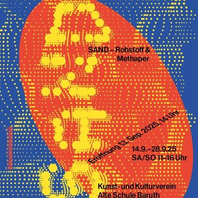 Plakat Ausstellung Sand