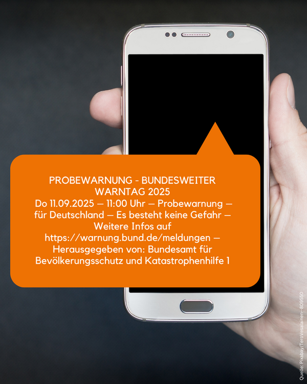 Bundesweiter Warntag 2025