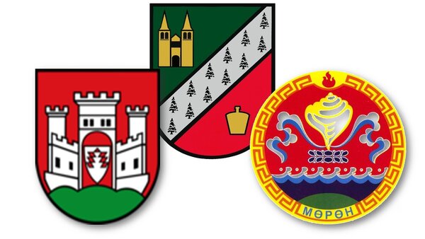 Bild vergrößern: Partnerschaftswappen