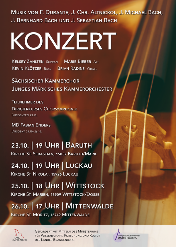 Bild vergrößern: Konzert 23.10.2025