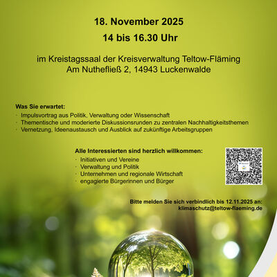 Plakat Nachhaltigkeitsnetzwerk