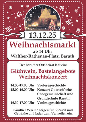 Plakat A4-2025WeihnachtBaruth