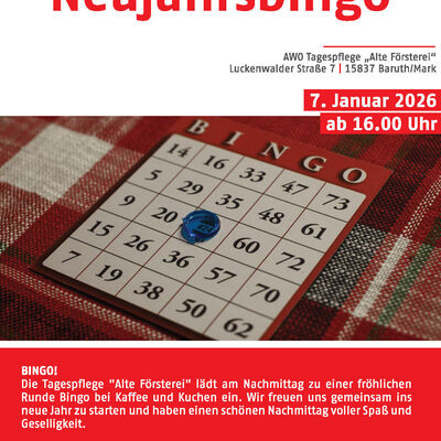 AWO Tagespflege Alte Försterei_Neujahrsbingo