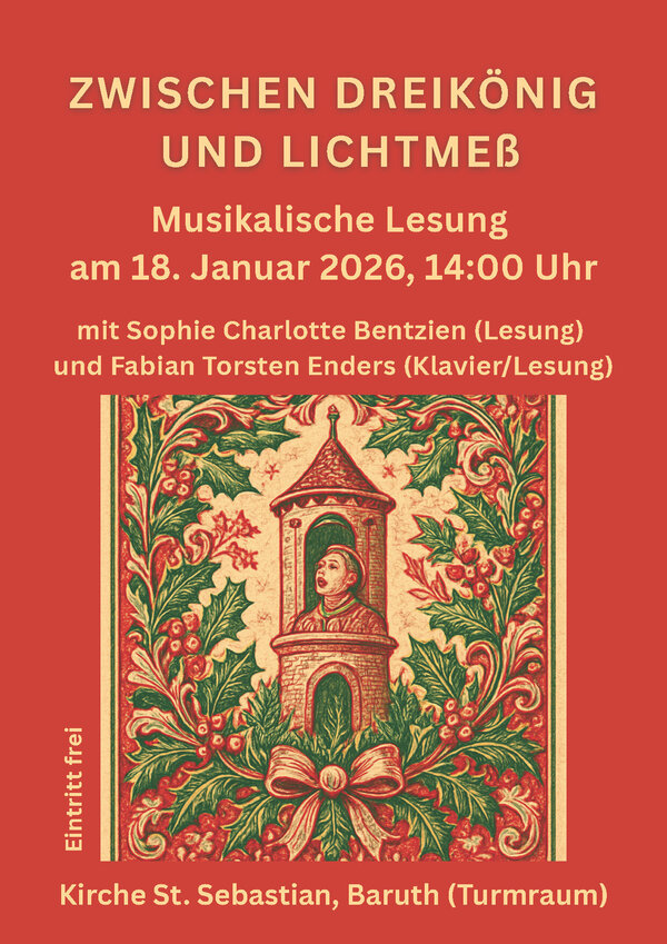 Bild vergr&ouml;&szlig;ern: Musikalische Lesung 18.1.26