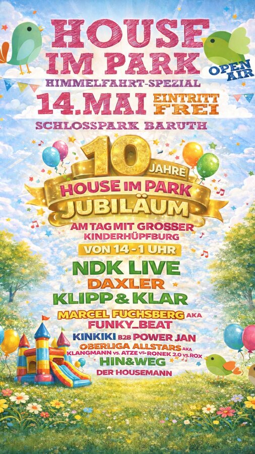 Bild vergr&ouml;&szlig;ern: House im Park 2026_Himmelfahrt_Plakat