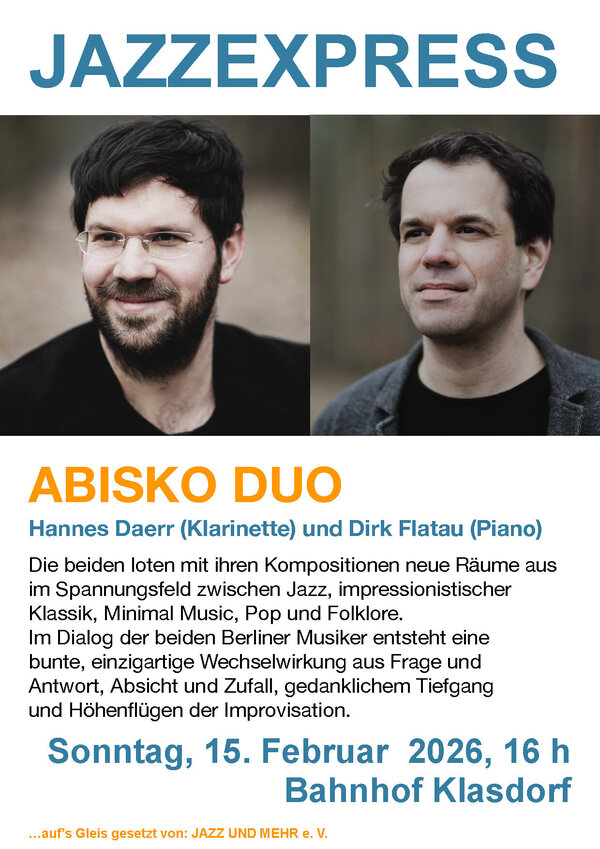 Bild vergr&ouml;&szlig;ern: JAZZEXPRESS - Abisko Duo