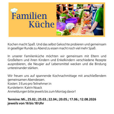 Familienküche