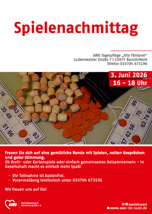 Spielenachmittag