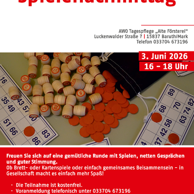 Spielenachmittag