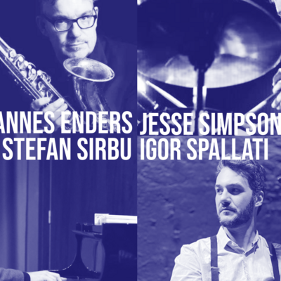 Das Jazzquartett Johannes Enders - Stefan Sirbu - Jesse Simpson - Igor Spallati