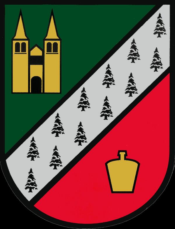 Bild vergr&ouml;&szlig;ern: Wappen Stadt Baruth -neu-