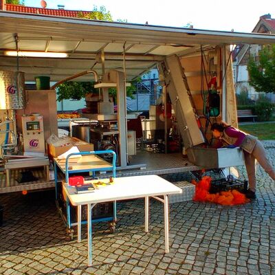 Mobile Mostquetsche