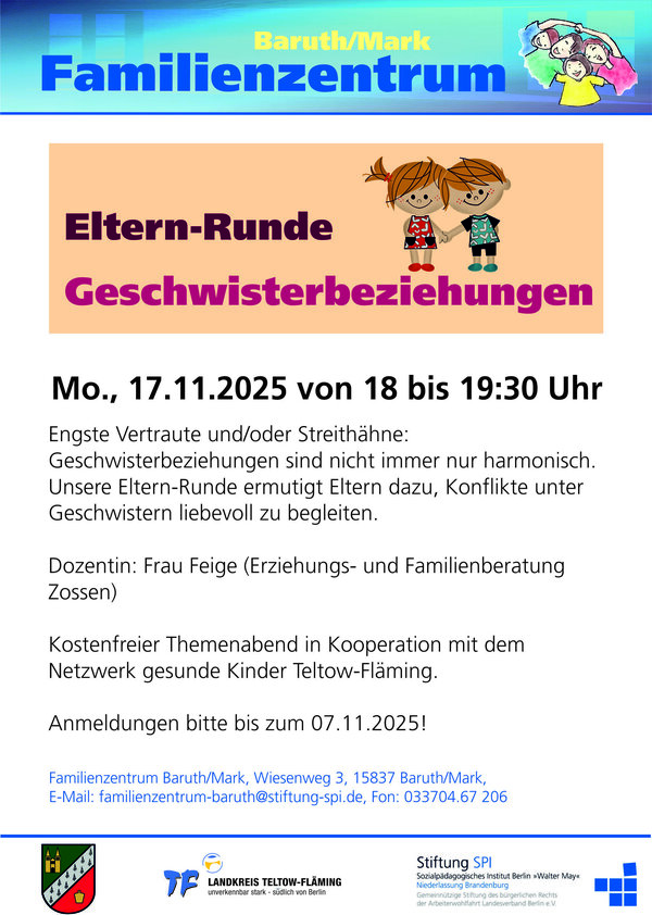 Bild vergr&ouml;&szlig;ern: Geschwisterbeziehungen